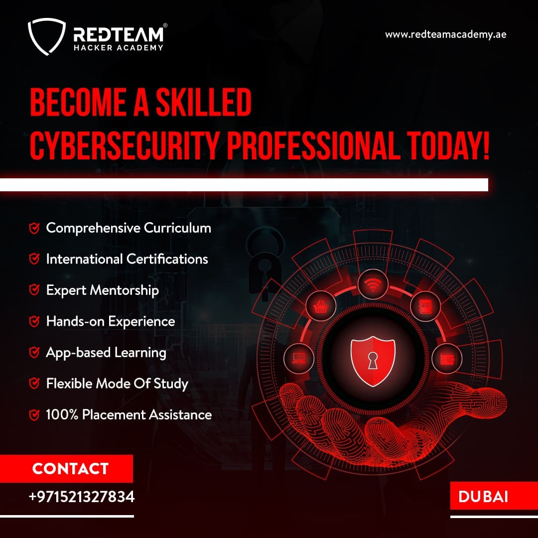 ethical hacking ad copy showing USP's of RedTeam Academy